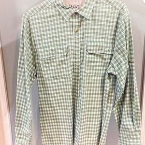 Orion London Green Plaid Men's Shirt